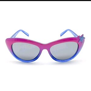 Little Mermaid Girl's Sunglasses, Pink with Purple Starfish